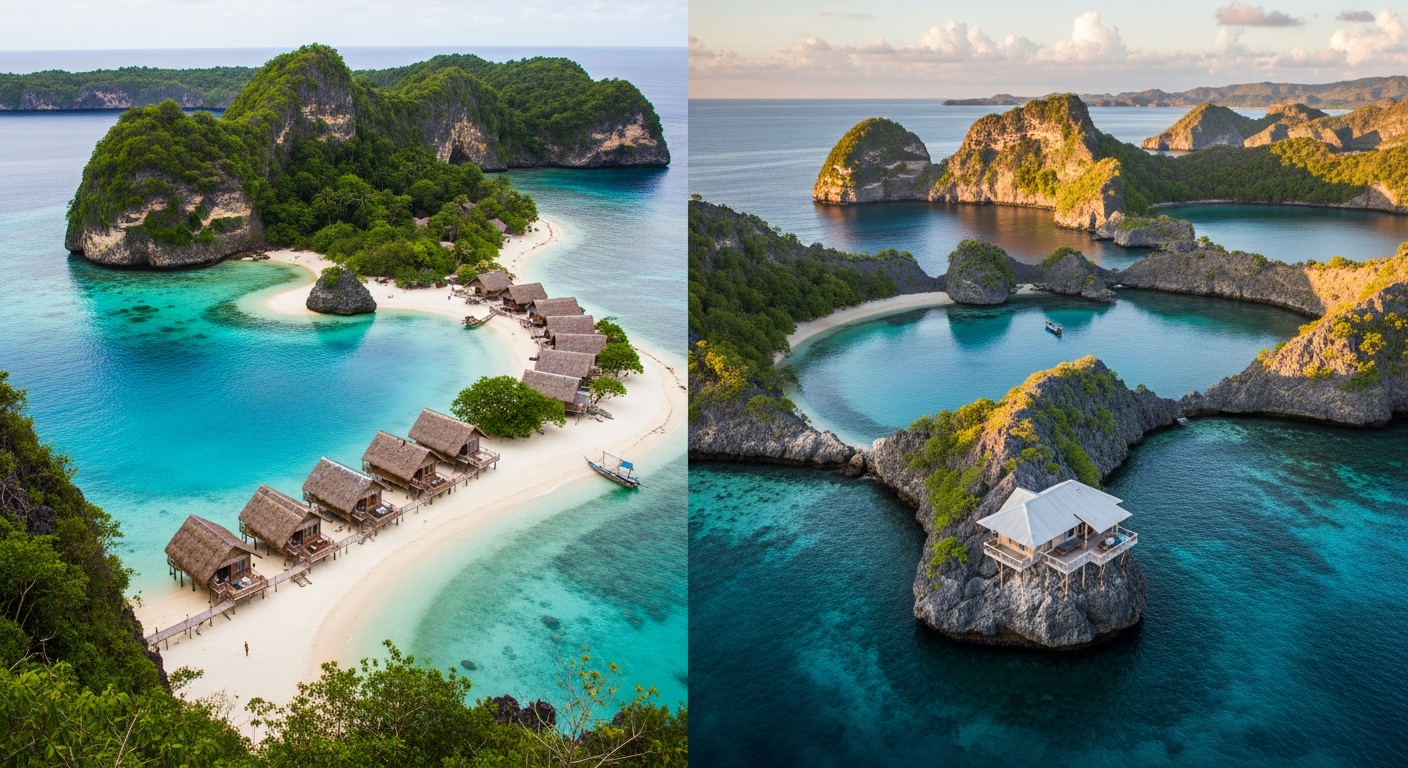 Labengki vs. Sombori Islands: Which Hidden Paradise Offers Better Lagoons and Beach Huts for Travelers?